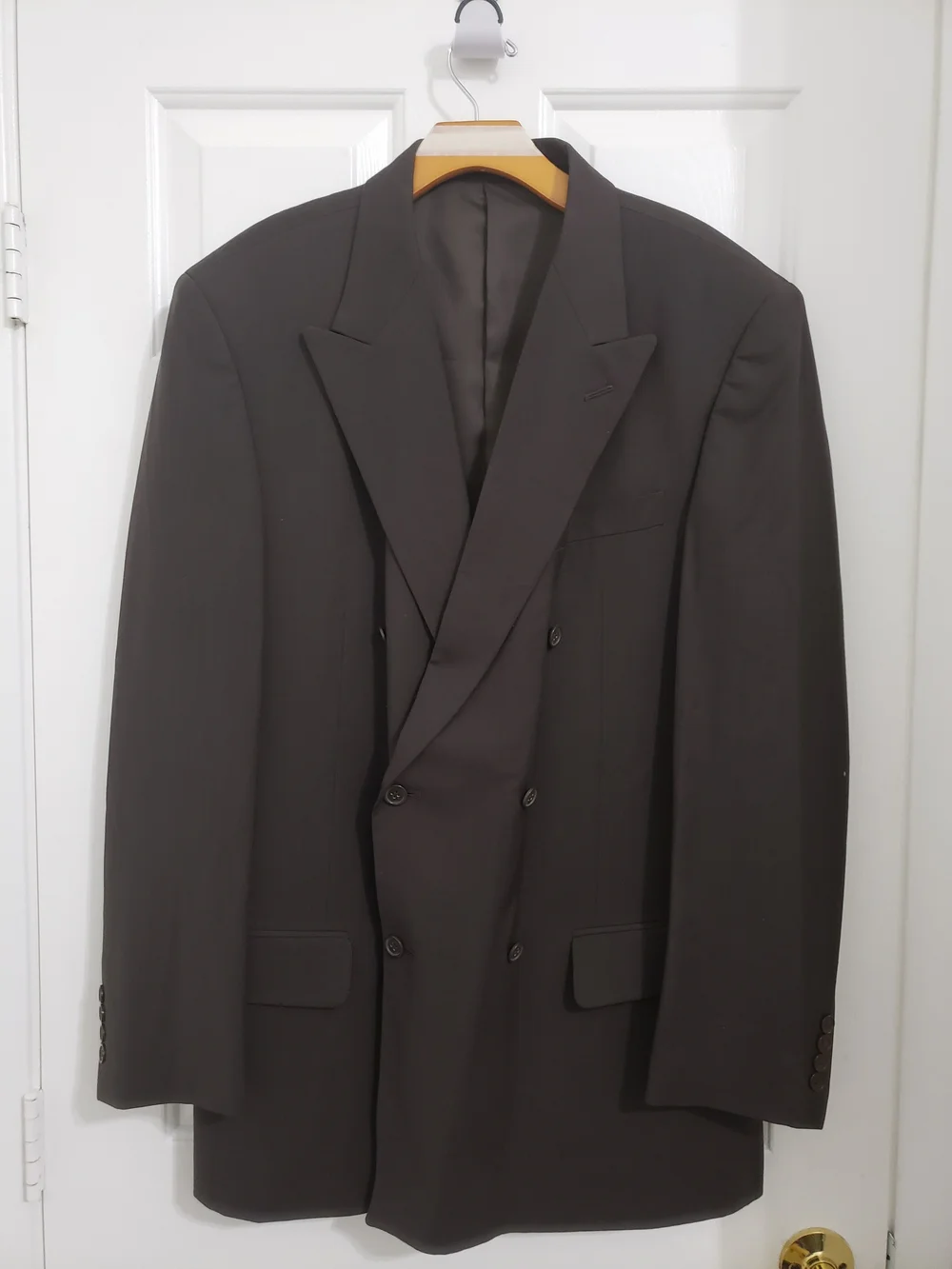 Cornelli Exclusive Collection 100% Wool Double Breasted Suit L42
